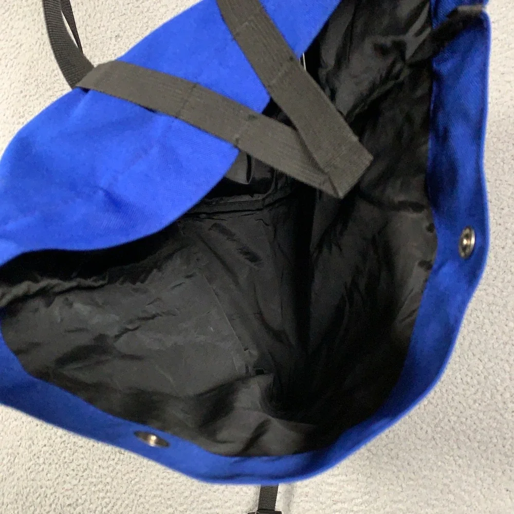 On Running Packable Backpack Unisex One Size Blue Roll Top Sporty Gym Travel Bag